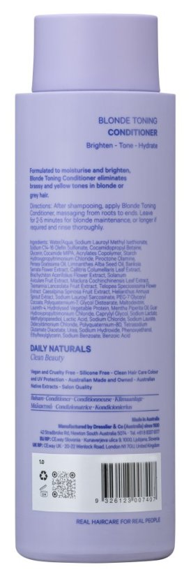 Blonde Toning Conditioner, 275 ml